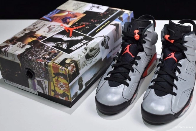 JSP Air 3M 6 Infrared Jordan CI4072-001 Reflective 0810